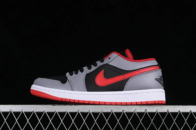 All categories Air Jordan Jordan series basketball shoes Air Jordan 1 Low Air Jordan 1 Low AJ1 Joe 1 cement gray low state cultural casual sneakers 553558-060